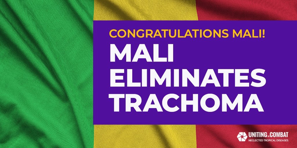 Mali being #100percentCommitted to deliver trachoma interventions, often in difficult operating environments, provides important lessons which help other countries to achieve the global road map target to #endtrachoma” PJ Hooper Chair ICTC #BeatNTDs 👉 bit.ly/432KQxQ