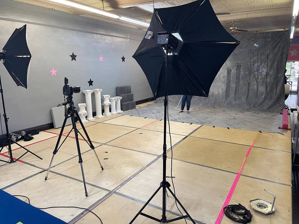 All set up for Starstruck Dance today!!! So happy to see them all again!! instagr.am/p/Csd4z0_O9YI/