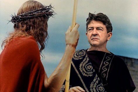 Je sais pas pour vous,mais je trouve que Ponce Pilate a vraiment été dégueulasse !! 

 #CestLaFauteaMelenchon