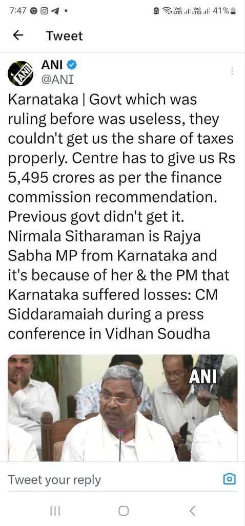 Ashok222335593's tweet photo. @siddaramaiah RR started

Beggars started to beg to fulfill their Promises for elections. No money will be granted from Centre. 

Next is Union of South Indian States Nautanki will begin. https://t.co/XTnXxDiKiV