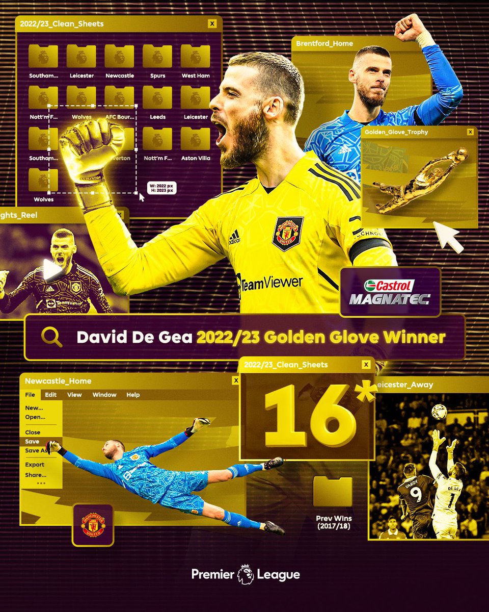 UtdPlug's tweet photo. 🚨🇪🇸 OFFICIAL: Golden Glove winner for 2022/23…

@D_DeGea! 🧤 https://t.co/qm835Fl4zJ