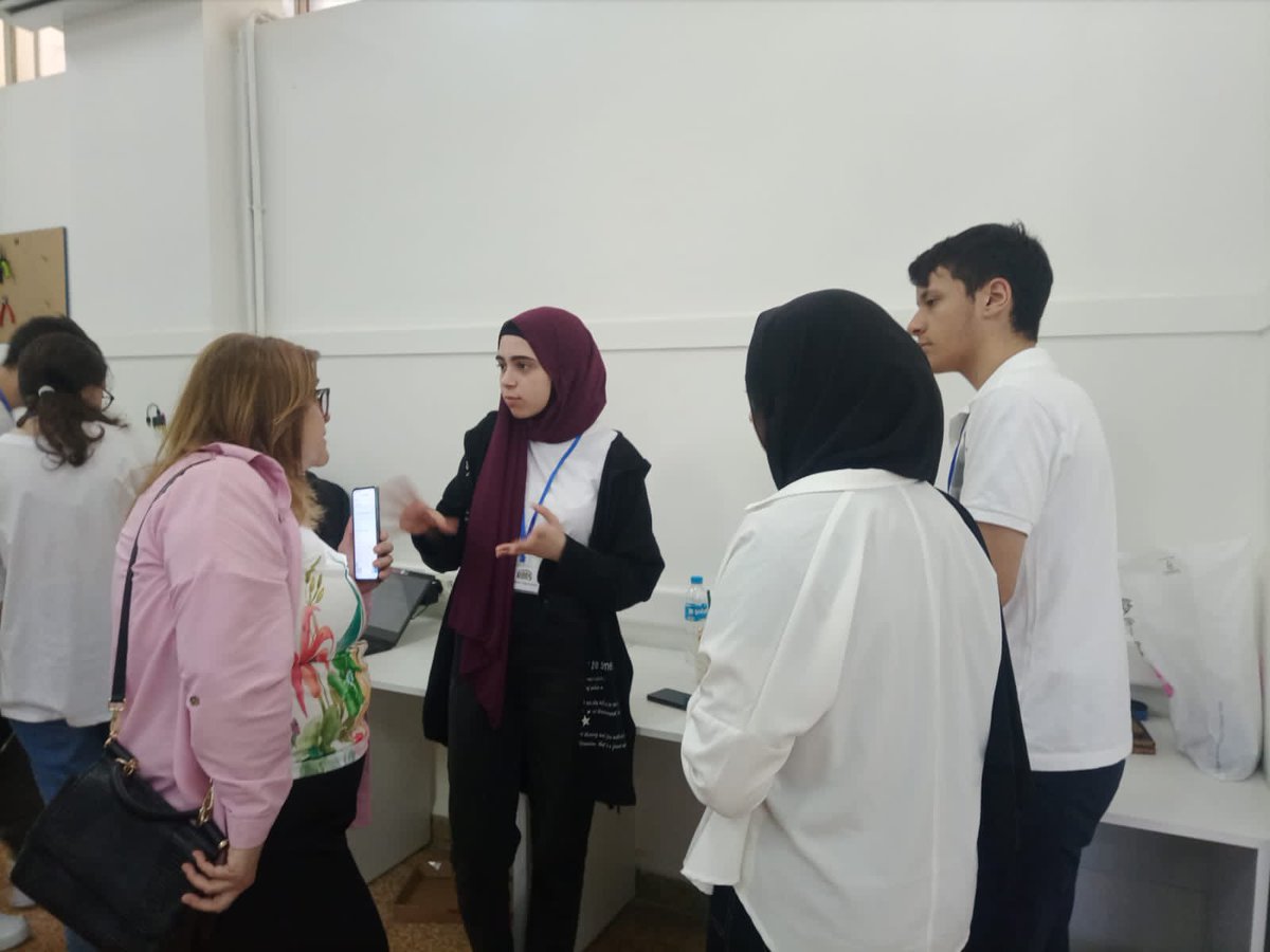 EdtechRhhs's tweet photo. Congratulations to Hala Moheb, Ranim Bichtawi, and Ali Ismail, winners of the Code Award 🏆 at the #DoYourBitLB fair 2023
@RHHS_Saida @RHHS_Secondary @TabletAcad_MENA @microbit_edu https://t.co/DN4MDuDZyR