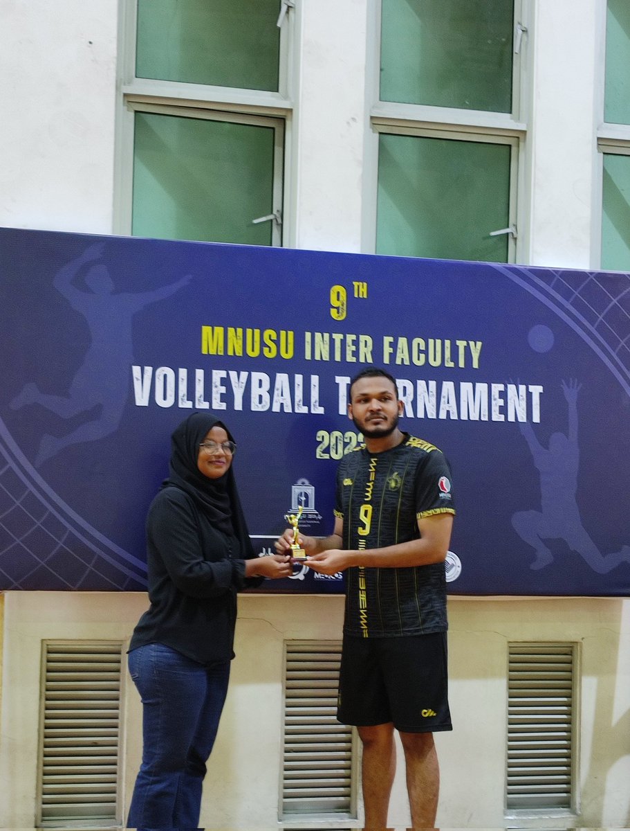 Player of the match.
Mohamed Hammad | 9 | <a href="/SN_MNU/">MNU School of Nursing</a>

#mnusuifvbt23