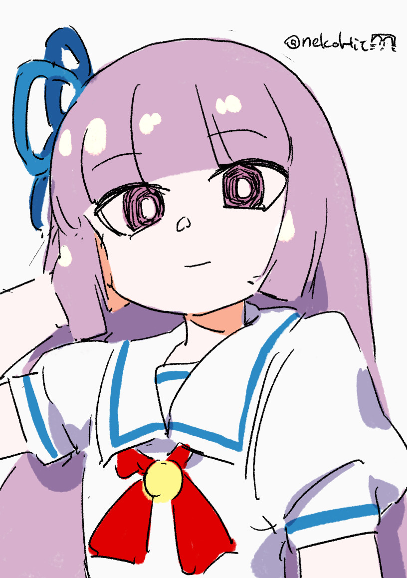 スミレ「スミレ」|猫の人@イベント申し込みはしたのイラスト