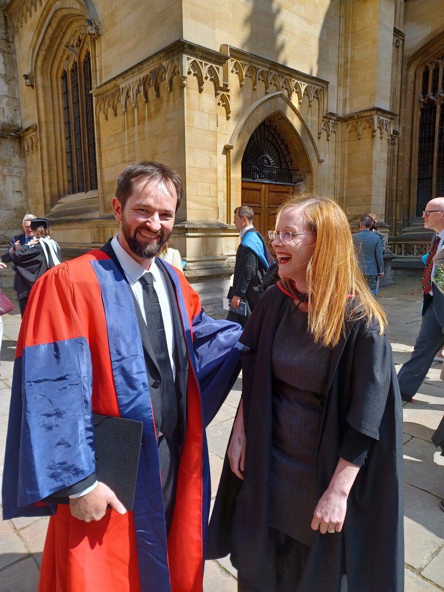 Also unexpectedly,  Seth, whose confirmation of status for DPhil I conducted, was there too!