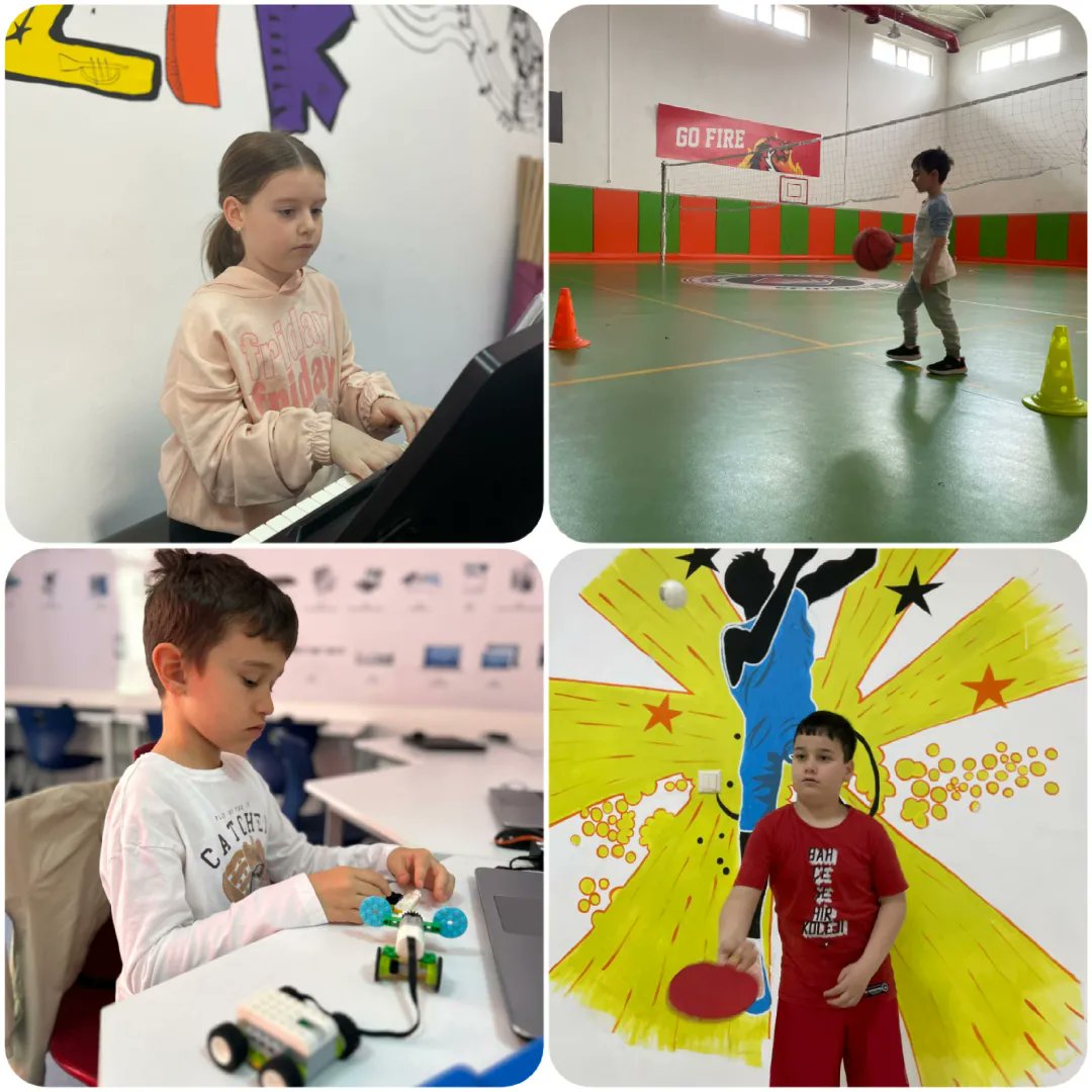 Bahar dönemi kurslarımız dolu dolu devam ediyor.

Bütüncül eğitimde aktif rol alan, sosyal, kültürel , sanatsal ,sportif pek çok aktivitenin yer aldığı Bahar Okulu programımız ile öğrencilerimiz hem eğleniyor, hem de öğreniyor.

#yaparakyaşayaraköğrenme