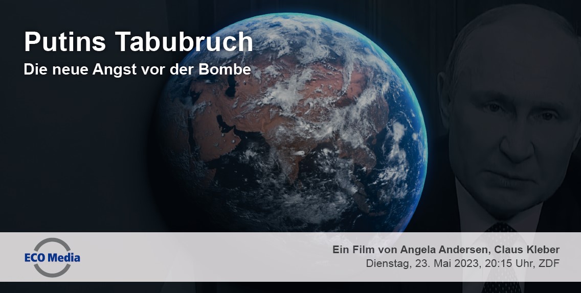 BESSER NICHT ÜBERSEHEN #PutinsTabubruch - die neue Angst vor der Bombe. Dienstag, 23.Mai 20:15 @ZDF Ein Film, der sein musste. Wir rutschen gerade - ungenügend vorbereitet - in eine neue Zeit.