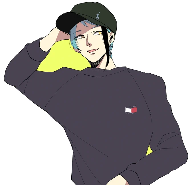 らくがき ラフな服装もしてくれ〜
