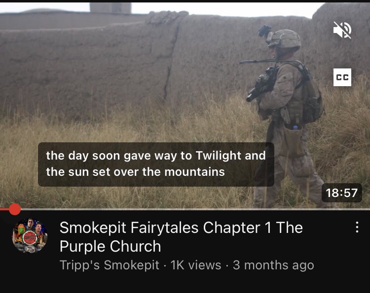 Chapter 1 “The Purple Church” of Smokepit Fairytales’ audiobook just hit 1k views on YouTube! Not to shabby for just starting out! 
#audiobooks #militaryscifi #writerscommunity #smokepitfairytales