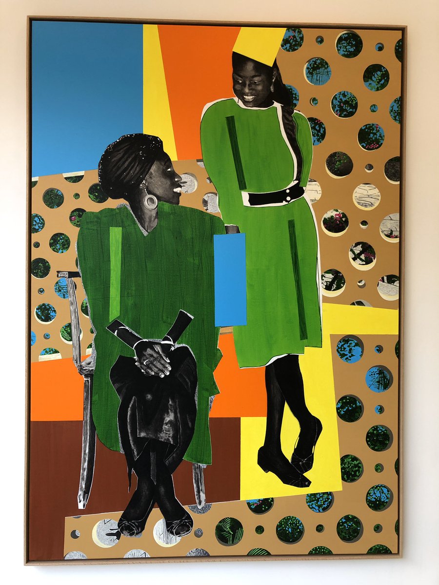 OPierrof's tweet photo. toujours très beau, Vincent #Michéa, �� le ciel sera toujours bleu », galerie #cecilefakhoury, Paris/Dakar/Abidjan @ValSasportas @BeauxArts_mag @RoxanaAzimi https://t.co/AWvNsXMlRC