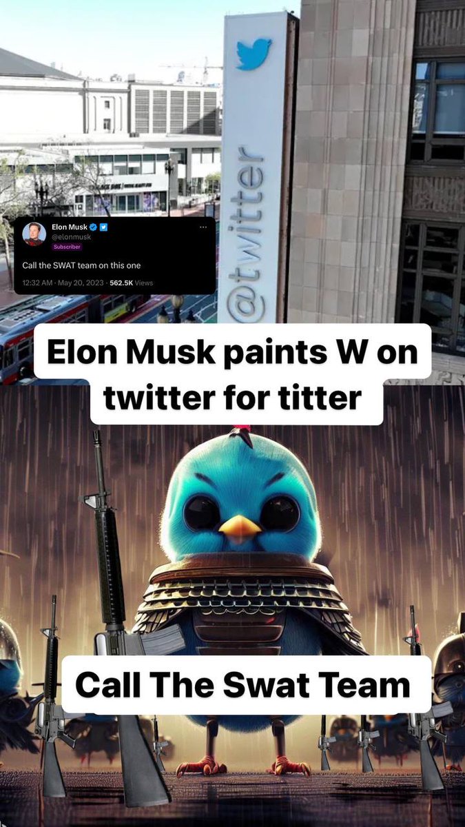 trencheraptor66's tweet photo. @45Fab17 @AltcoinDailyio @meme_titter $TITR @meme_titter #ElonMuskCNBCInterview https://t.co/lBbDZpkPdI