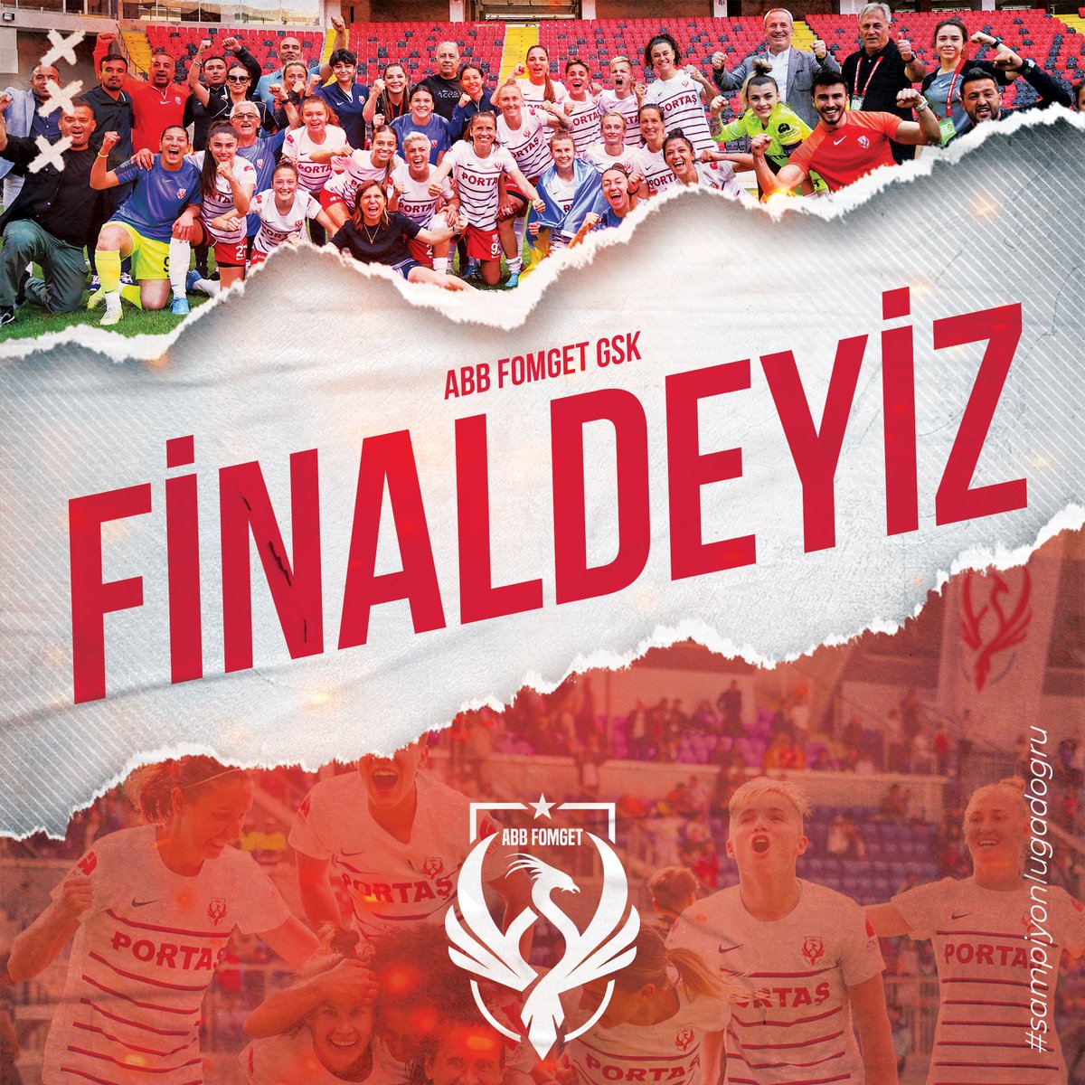 Finaldeyiz! 💪 
Kadın Futbol Süper Ligi Play-Off Yarı Finalde, Alg Spor’a toplamda 3-2 üstünlük kurarak adımızı finale yazdırdık. 
#TebriklerBizimÇocuklar 

@mansuryavas06 @ankarabbld @abbbasin  @demirkolyalcn