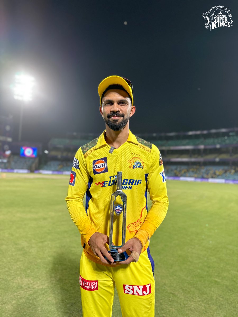 ChennaiIPL's tweet photo. Metalware to remember the 5️⃣0️⃣th rocket show! 🚀

#DCvCSK #WhistlePodu #Yellove 🦁💛 @Ruutu1331 https://t.co/uUbz9AacMZ