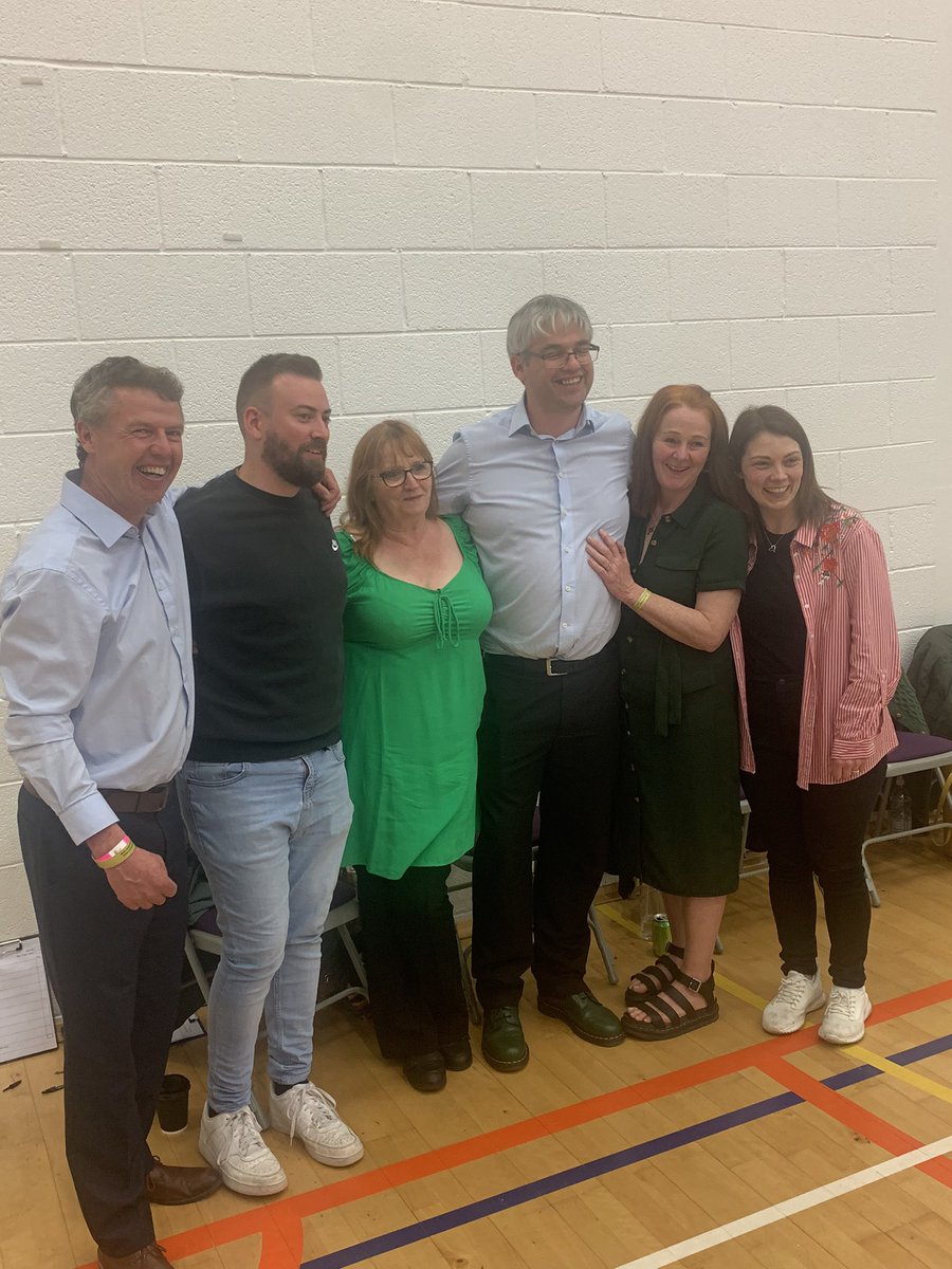Fermanagh and Omagh, Erne North, count 5

John Feely Sinn Fein has been elected, and Alex Elliott TUV has been eliminated