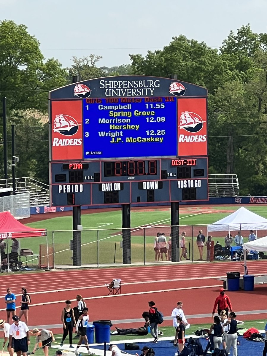 SGASD_Athletics's tweet photo. Laila Campbell makes it three Rocket golds before lunch!!!!

Laila Campbell takes home gold in the 100M with a time of 11.55!!!

Great job Laila!!!

#RocketPride https://t.co/YN6F7V6ACi