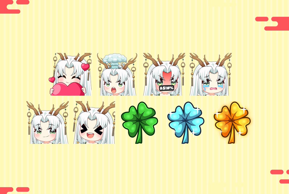 Good morning my lovely hatchlings!! Guess what! We got new emotes and subbadge! I forget to post yesterday heheh 😅
Ngl I kinda want to cry after 3 years of streaming i finally have my first customized subbadge 😭 

#Vtuber #Vtubers #VTuberEN #Vtuberen #VTuberUprising #streamer