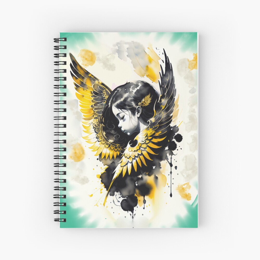 'In the ethereal realm where mystery and love intertwine, behold the 'Winged Enigma. redbubble.com/i/notebook/Cup…
#redbubbleartist  #shoponline  #shopsmall      #rbbirthday2023  #Cupid  #fantasyart #mythology #angels #artwork #creativity #artistsontwitter #digitalart #artoftheday