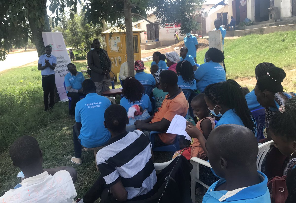 The C/P Mr Bindeeba asked youth to take evrydy as a learning day bcz knowledge is power &amp; not to despise any programs availed to them by Organizations like <a href="/PBCUg/">Peace Builders Coalition</a> , <a href="/coact1325/">Coalition for Action on 1325</a> &amp; <a href="/gnwp_gnwp/">Global Network of Women Peacebuilders (GNWP)</a> and the gov’t, youth were urged to stay away from bad influence as it will ruin their youth
