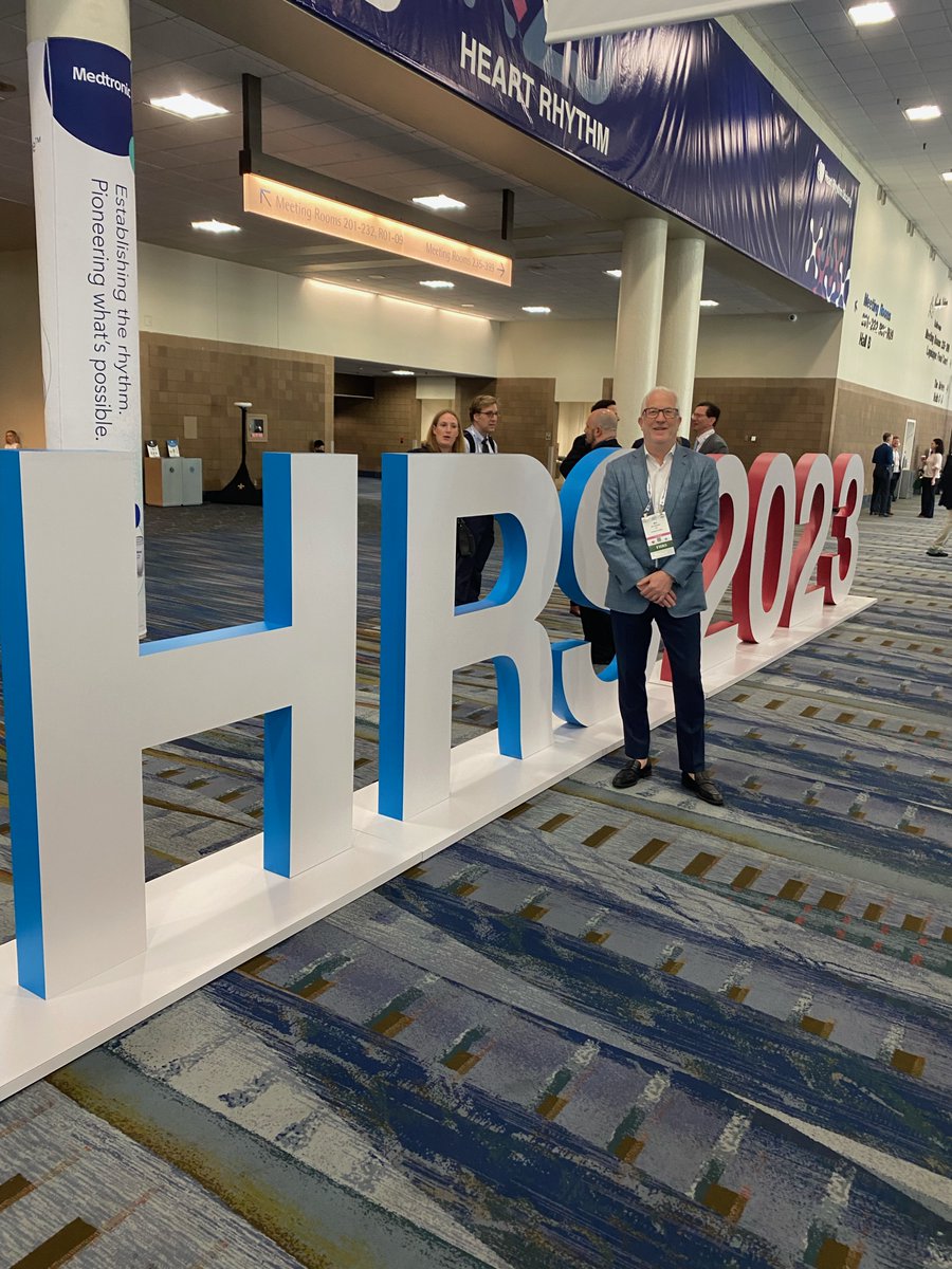 Dr. Avi Fischer here reporting live from #HRS2023! It’s great to be surrounded by #HeartRhythm professionals from around the world to discuss innovative discoveries, breakthrough technologies, and life-saving therapies. Say hi if you’re here too!