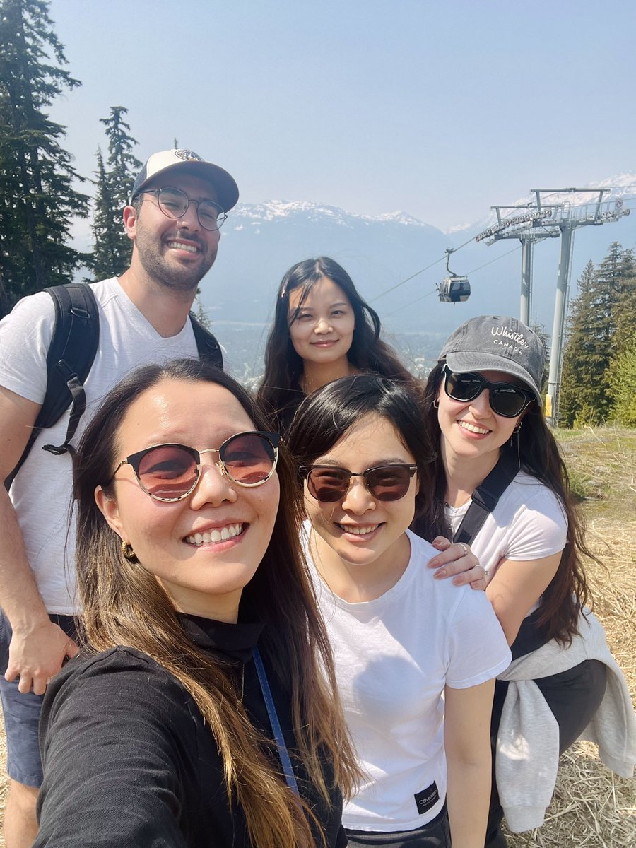 dchloechung's tweet photo. I had a truly wonderful time meeting new people and learning amazing science with #ZoghbiLab people and Huda (we forgot to take photos with her!!) at @KeystoneSymp in wonderful Whistler 🏔️ until next time! #KSNeurodegen23 #KSNeuroimmune23 https://t.co/ssFJCHp2gE