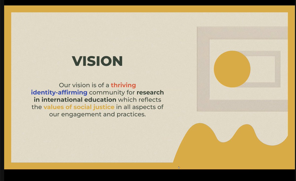 Thank you @TeneshiaA for presenting at our AIELOC Community Visioning today and all who attended. #intlELOC

Shout out to members leading the AIELOC Research  Collaborative-Dr. Dale Taylor, @rhapsodyinD, and @iamthemra