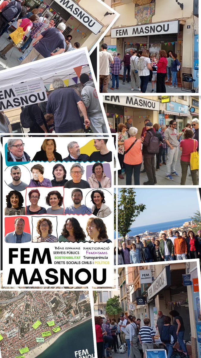 Moltes gràcies a les persones que us heu acostat a la Plaça de la Llibertat a fer el vermut i parlar amb nosaltres! 💜

#elMasnou #municipals2023 #masnou