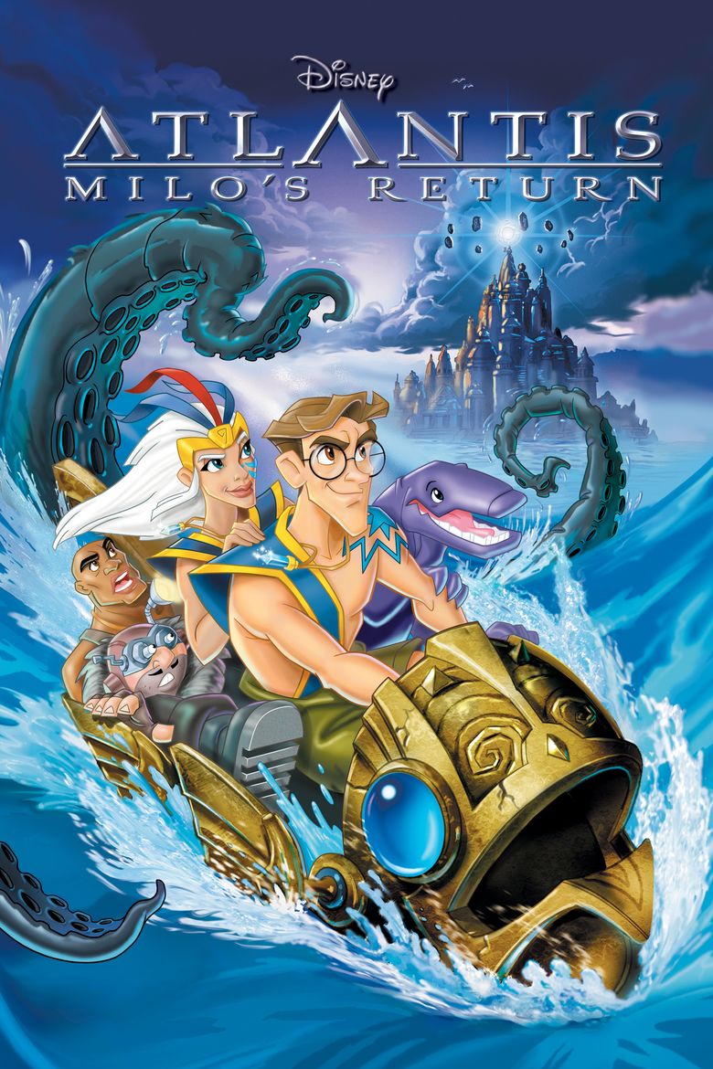 Disney_Wiki's tweet photo. Today marks the 20th anniversary of #AtlantisMilosReturn, the sequel to sequel to #AtlantisTheLostEmpire.
Milo and Kida who are restoring Atlantis are surprised by the unexpected arrival of their old friends, who inform them about the strange creature causing trouble on the land. https://t.co/ELqXlNvGjX