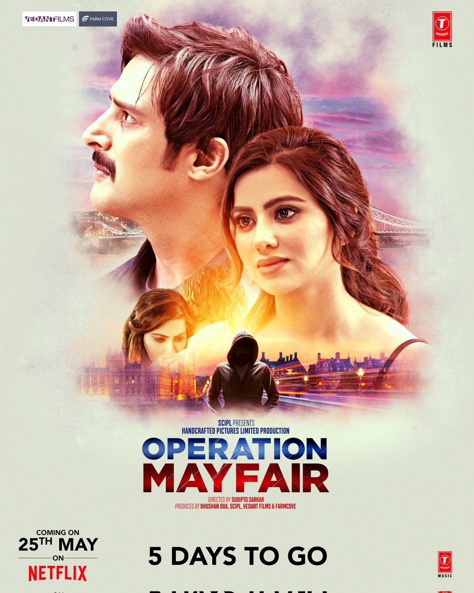 Movie Lovers (@movielovers1021) on Twitter photo #OperationMayfair On <a href="/NetflixIndia/">Netflix India</a> From May 25.
<a href="/jimmysheirgill/">Jimmy sheirgill</a> <a href="/iam_vedieka/">Vedieka Dutt</a> <a href="/hritiqa/">Hritiqa Chheber</a> <a href="/AnkBhatia/">Ankur Bhatia</a> #SudiptoSarkar #OperationMayfair On <a href="/NetflixIndia/">Netflix India</a> From May 25.
<a href="/jimmysheirgill/">Jimmy sheirgill</a> <a href="/iam_vedieka/">Vedieka Dutt</a> <a href="/hritiqa/">Hritiqa Chheber</a> <a href="/AnkBhatia/">Ankur Bhatia</a> #SudiptoSarkar