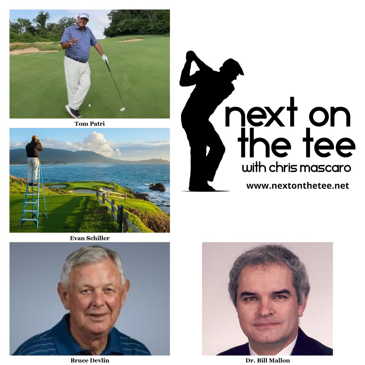 Check out Next on the Tee with my guests Tom Patri <a href="/Evan_Schiller/">Evan Schiller</a> <a href="/BruceDevlin13/">Bruce Devlin</a> Dr. Bill Mallon <a href="/bambam1729/">Bill Mallon</a>. We talk:
#oakhill
Getting a date vs. making your tee time
Bill Strausbaugh
Making a double eagle at Augusta National
Tiger's latest surgery
podcasts.apple.com/.../next-on...…...