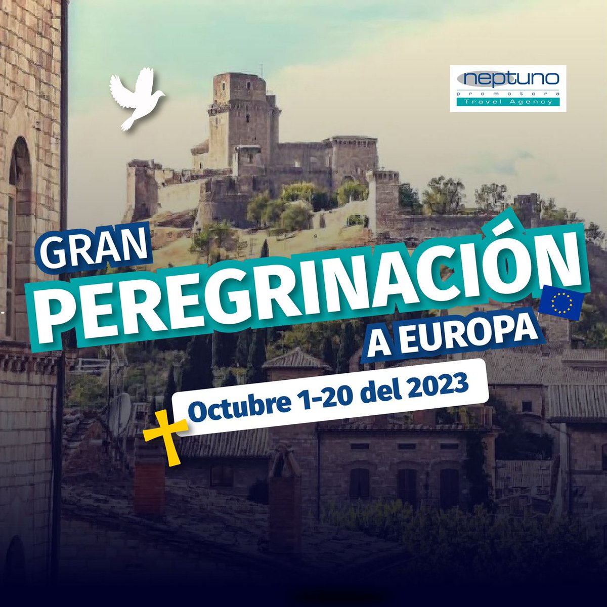 Prom_Neptuno's tweet photo. 🔎Para más información ve al link: https://t.co/rEHngaA05G

#peregrinacion #peregrinaciones #europa #viajes #travel #turismo #neptunoorg #Colombia https://t.co/RT4rPKYYLj