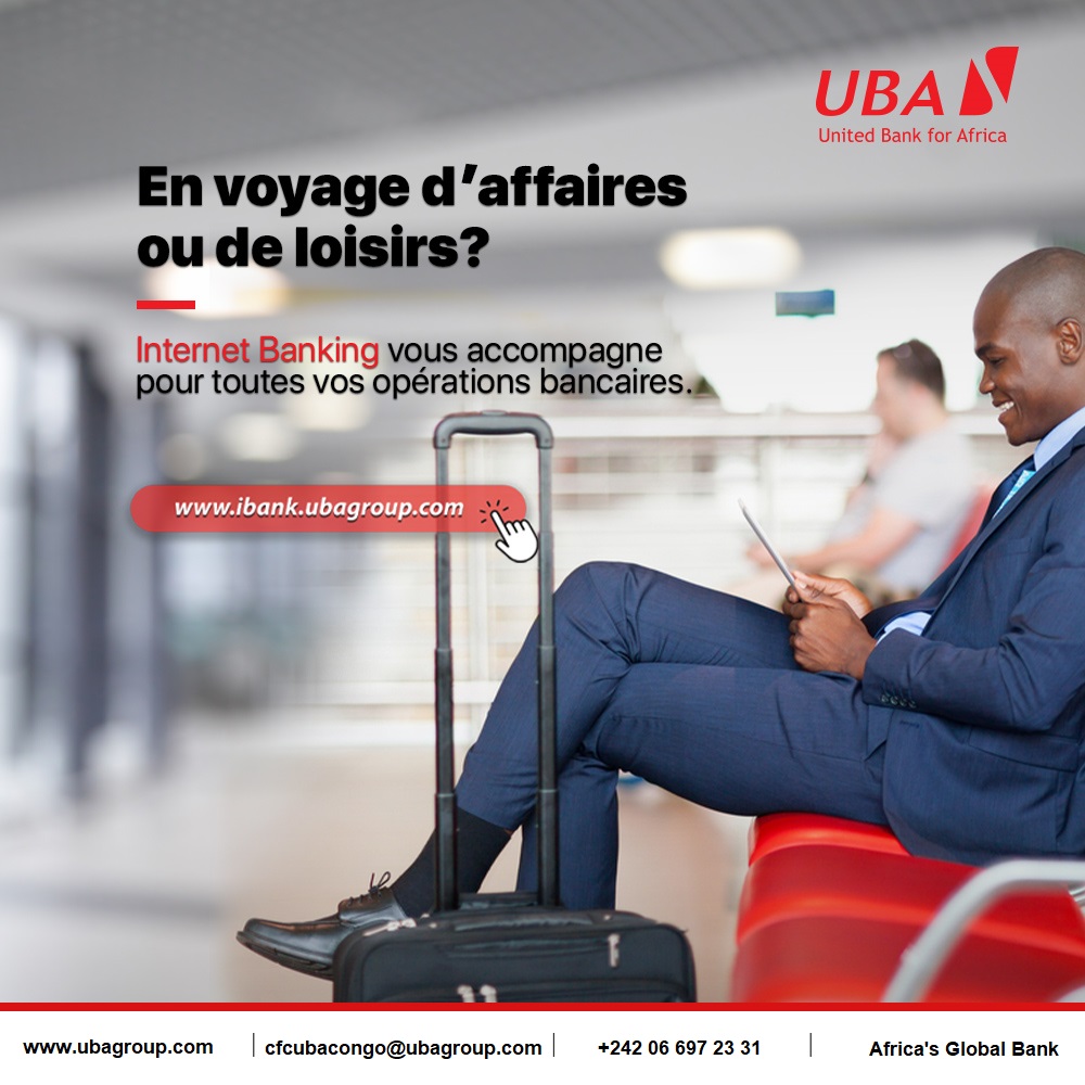 UBACongo's tweet image. Avec #UBAInternetBanking, vous avez votre banque partout et à tout moment.
👉Connectez-vous ici ibank.ubagroup.com
Pour plus d'infos ℹ️
☎️ +242 06 697 2331
📩 cfcubacongo@ubagroup.com

#InternetBanking #BanqueDigitale #DigitalBanking #Banques #AfricasGlobalbank