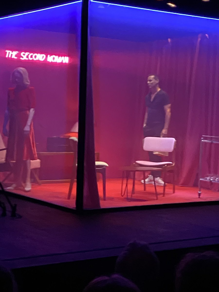 I sat through 5 1/2 amazing hours of #thesecondwoman with #RuthWilson doing her 24 hour actorathon!  100 scenes opposite 100 mostly, non-actors - oh, the squeals when #AndrewScott came on…
So fun! wondrous feat, #congratulations to everyone, involved at #youngvic!