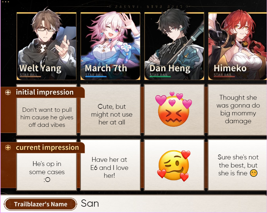 FatMathilda's tweet photo. #HSRCharacterImpressions
                            ╱|、
                          (˚ˎ 。7  
                           |、˜〵          
                          じしˍ,)ノ https://t.co/pCTCPiyGbR