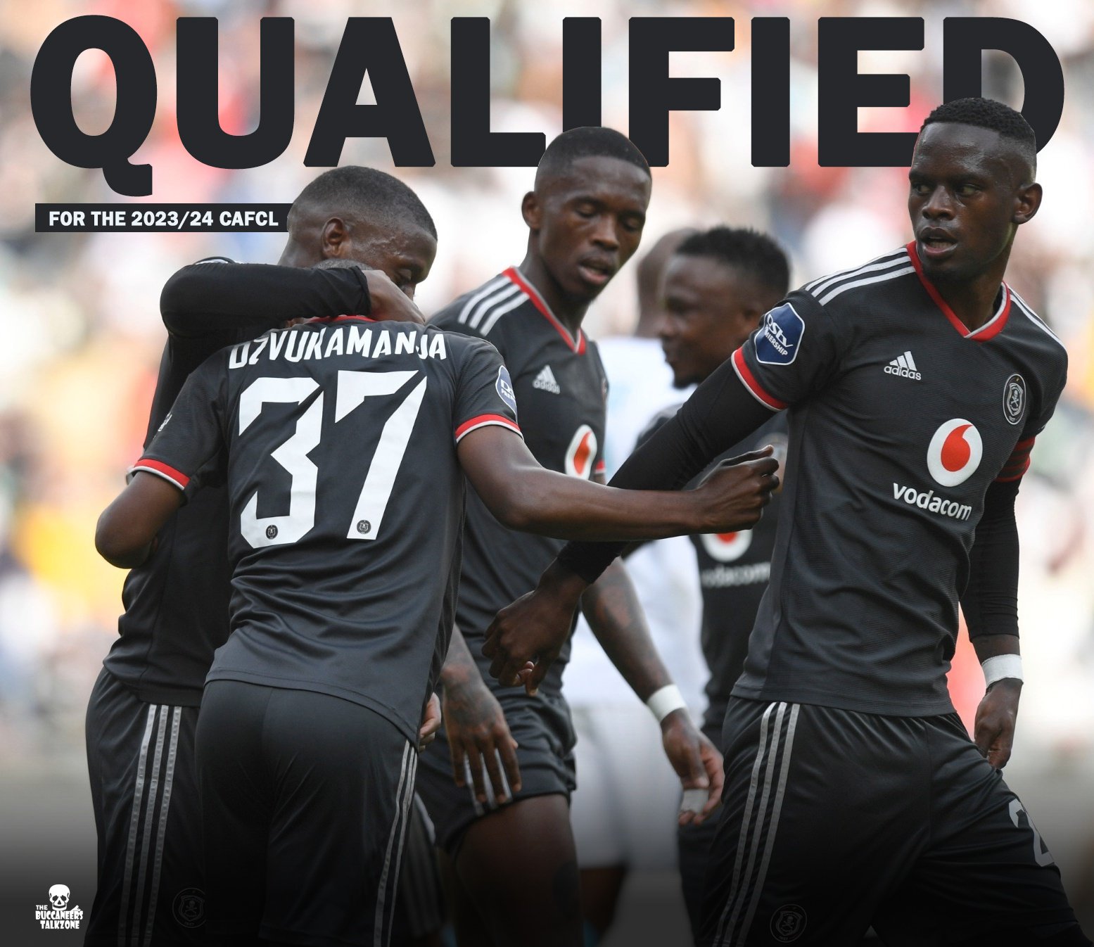 The Buccaneers Talkzone on X: 🚨✓Official : Orlando Pirates have qualified  for the 2023/24 CAF Champions League ☠️.  / X