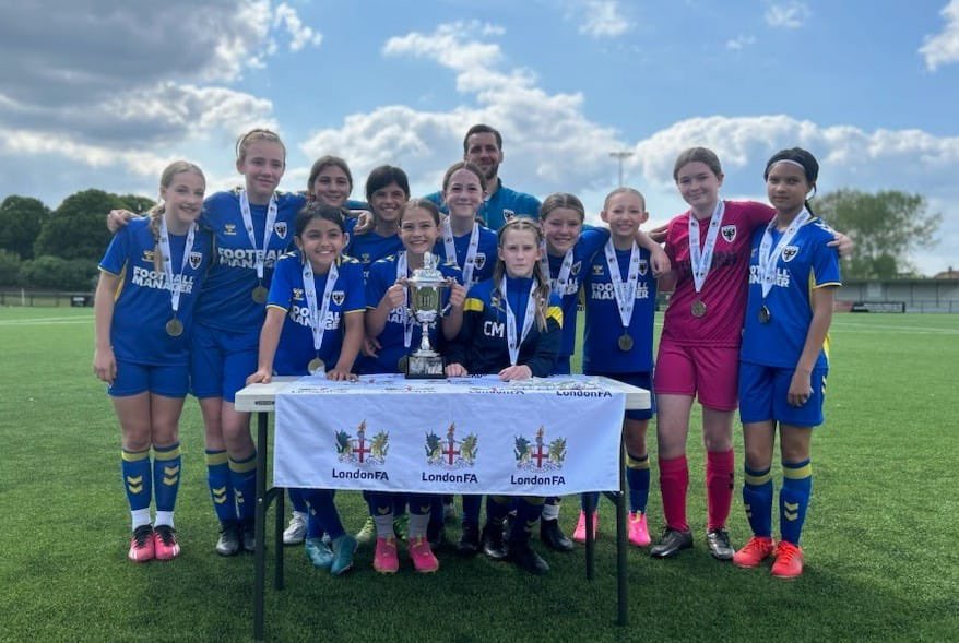 Congratulations to our U12s who won their <a href="/LondonFA/">London Football</a> cup final today