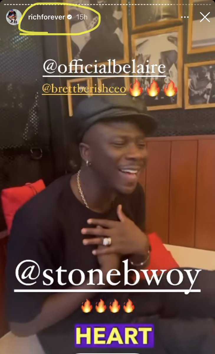 stonebwoy's tweet image. Cooling in the back Yaad, Sweet Tune! 
#inControl check whose feeling this too - 2nd Slide 
#FifthDimension 
#Stonebwoy 
stonebwoy.lnk.to/5Dimension