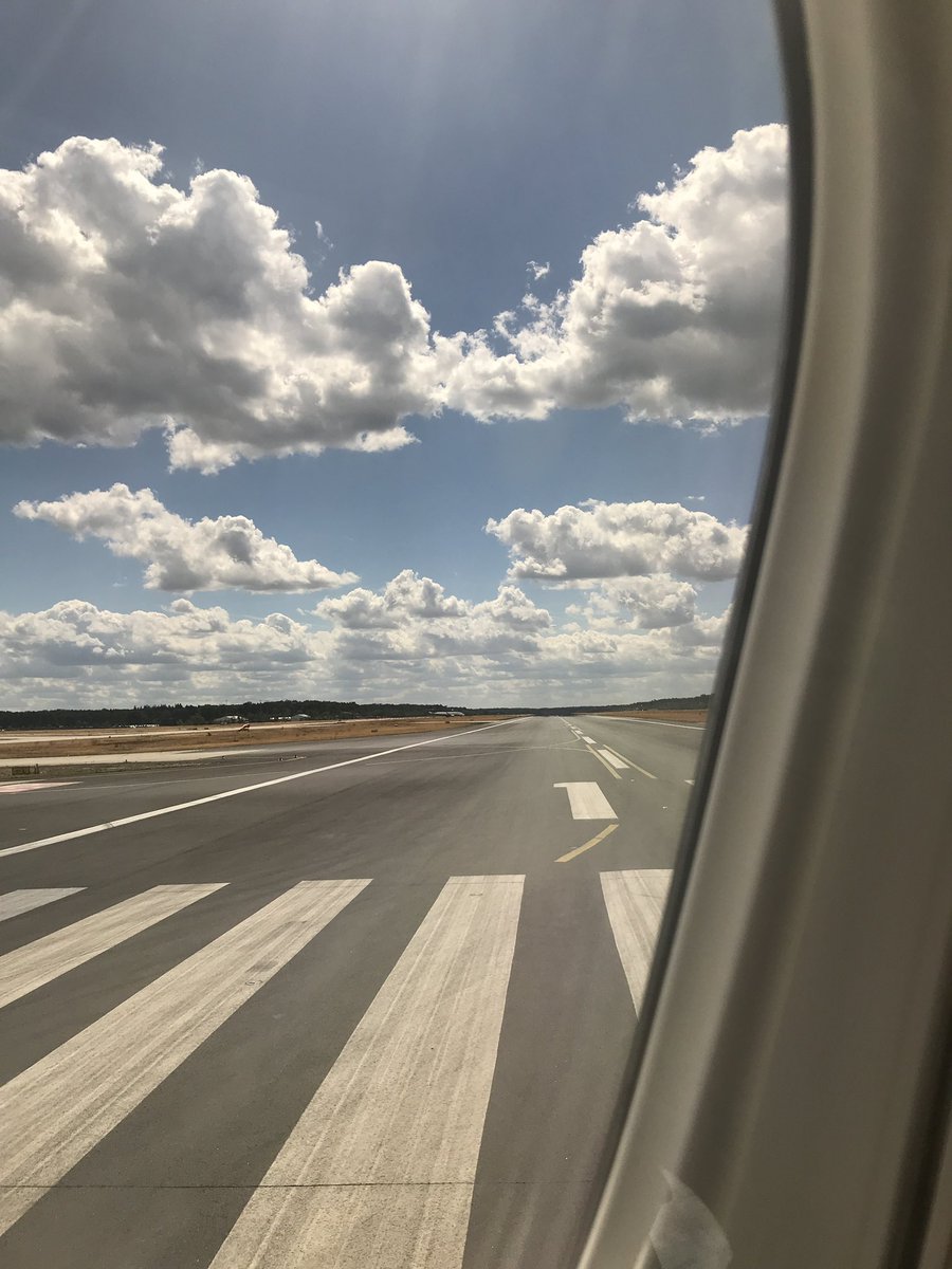 Experience the thrill of takeoff through this incredible photo captured from the window of an airplane. The runway stretches out beneath, showcasing the anticipation and excitement of a new adventure. Buckle up and get ready to soar to new heights! ✈️📸 

#Aviation #WindowSeat…