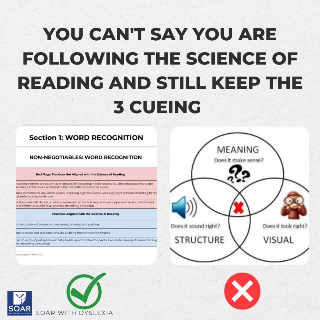melbrethour's tweet image. Listening to Sold A Story Bonus episode 2. &quot;Freeman: You cannot require the science of reading and also leave in three cueing.&quot; @ehanford #ScienceOfReading #KnowBetterDoBetter