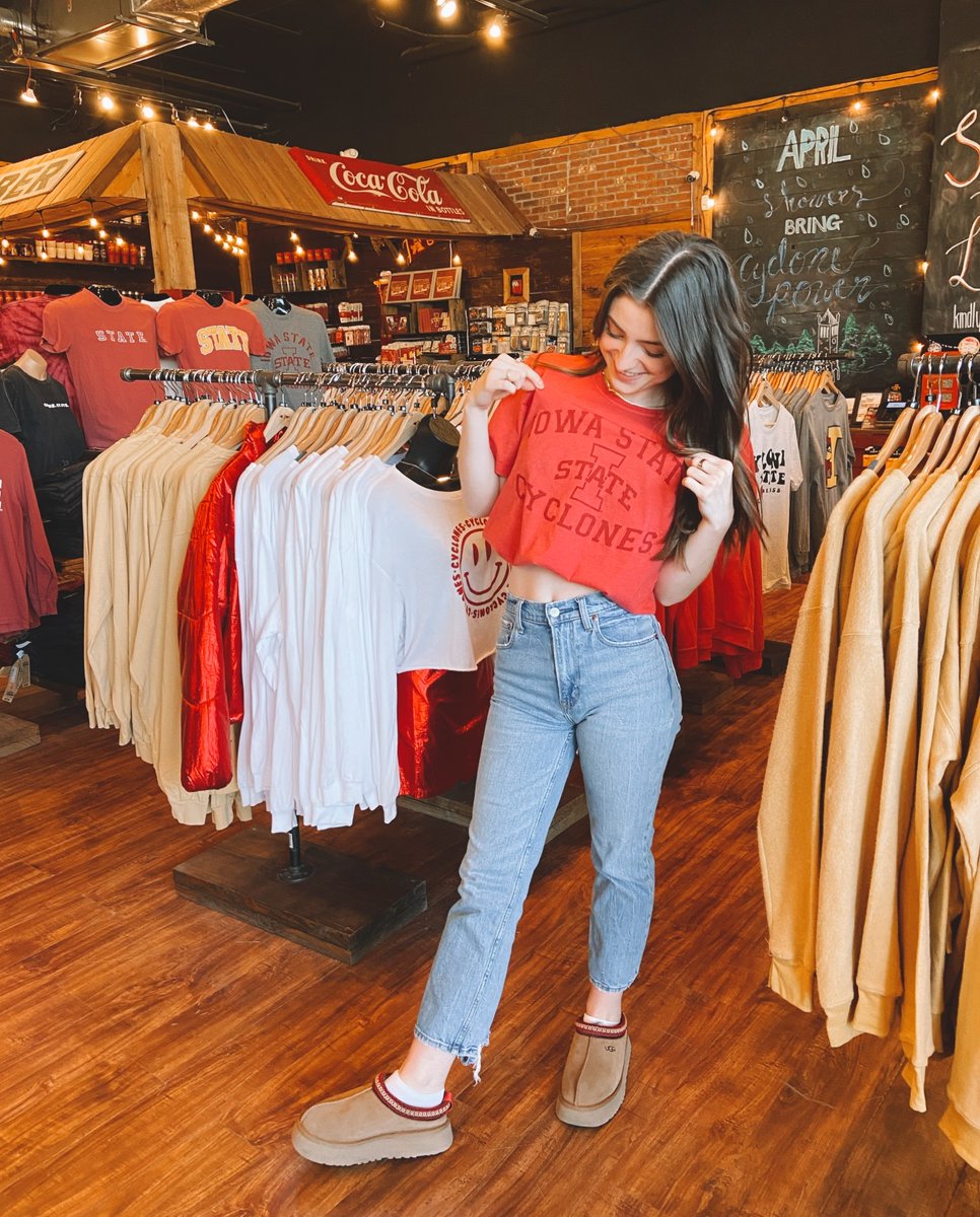shopping = therapy DUPE 😉 #shopbarefoot #cyclONEnation #iowastate #cyclones