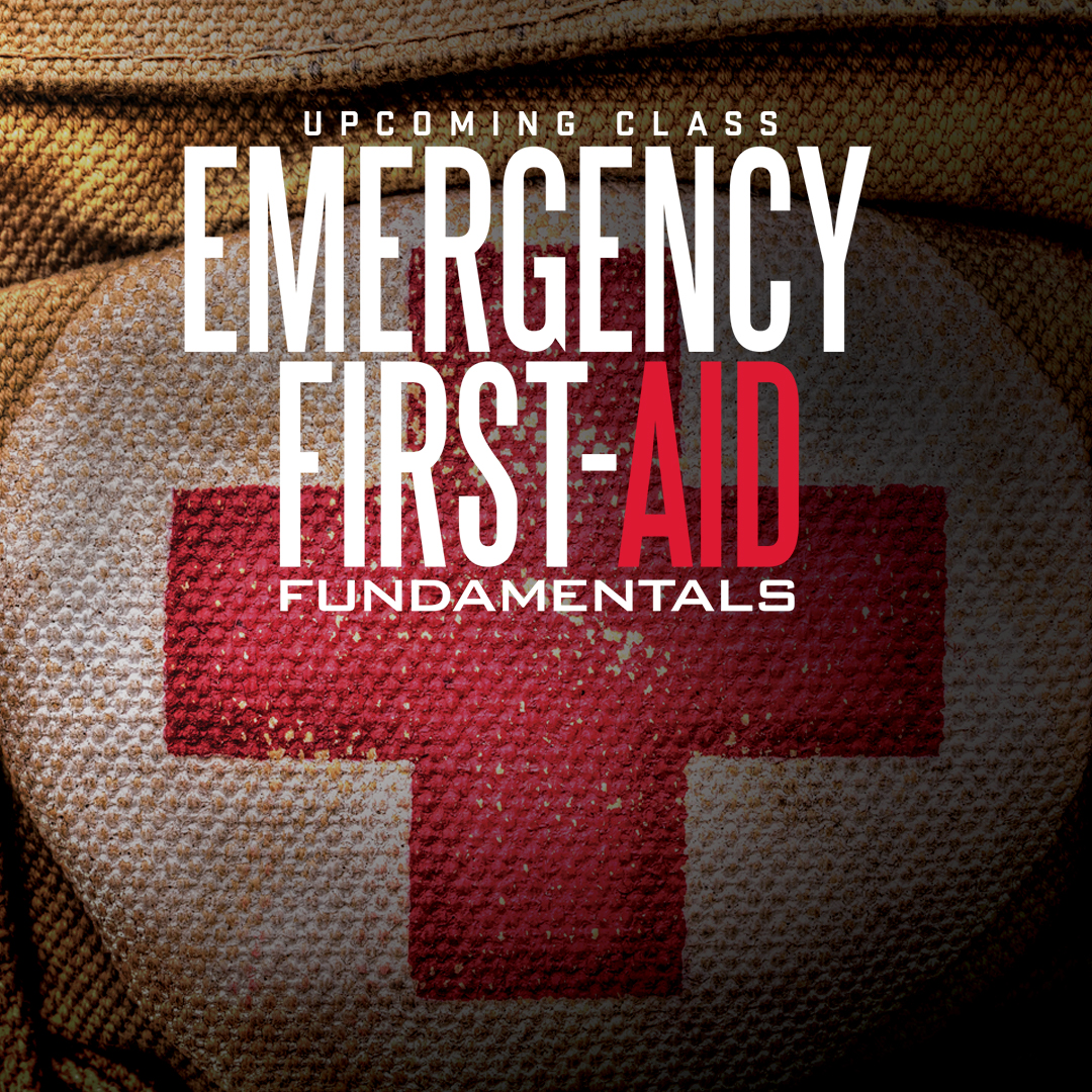 Are you prepared to save someone's life in an emergency? Come learn vital life-saving skills in our Emergency First Aid Fundamentals class!

#sgs #gunstore #gunrange #training #firstaidclass #emergencyfirstaid #firstaidtraining #ifak #tourniquet #chestseal