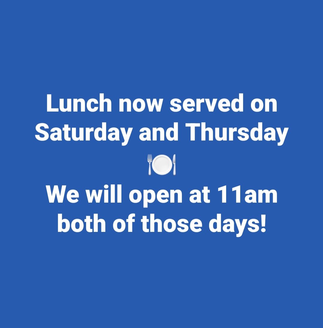 Please share and help us get the word out! Hwy 61 Roadhouse will still be opening at 4 pm on Wednesday and Friday.