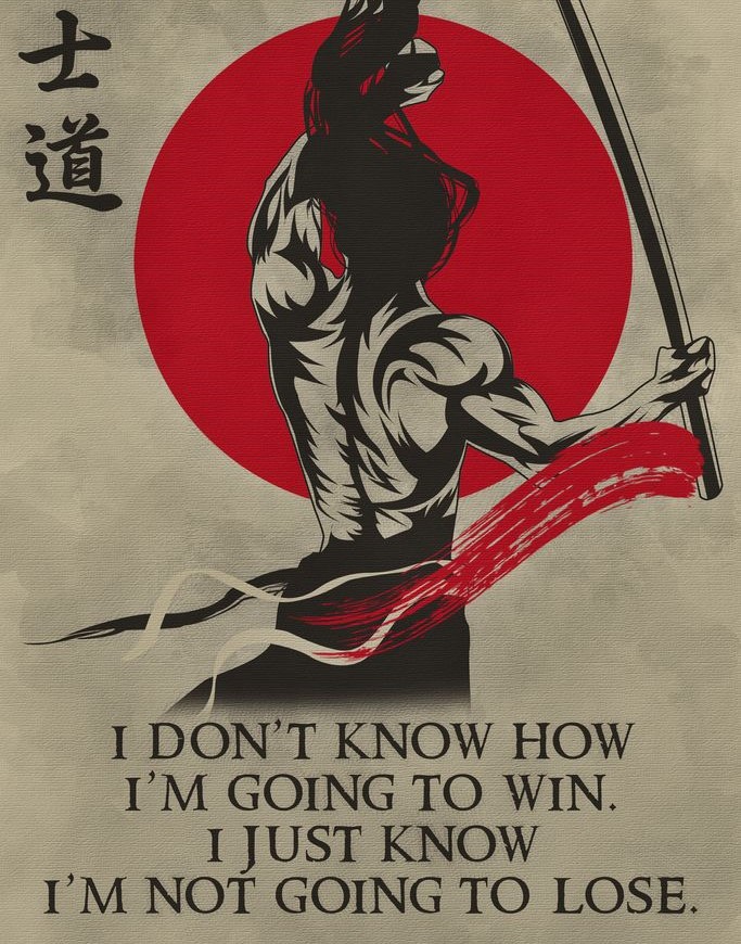 LiveLikeSamurai's tweet photo. Samurai Mindset - Never Give Up - Never Lose: https://t.co/KZk67P1JKU