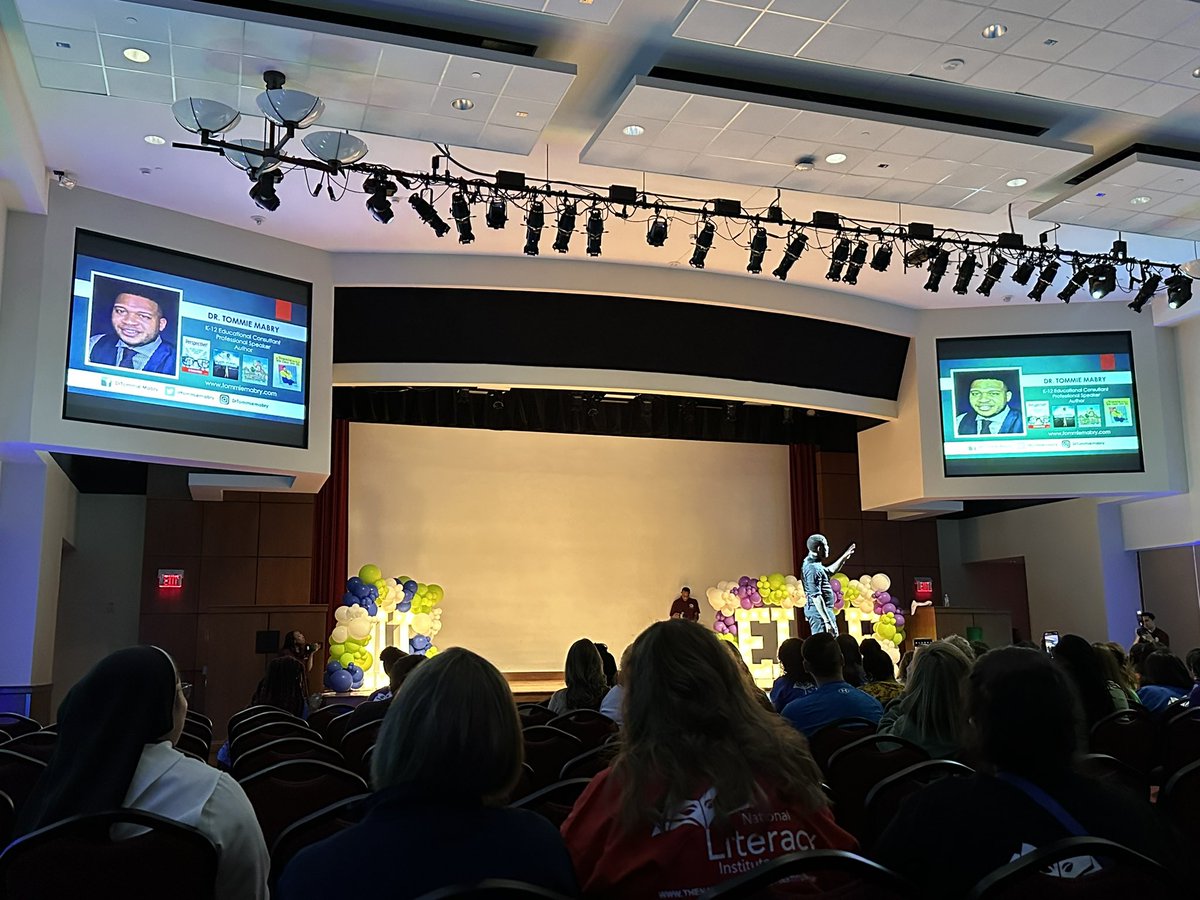 Great Opening session at the 2023 Education Explosion Conference <a href="/MeadMS_AISD/">Mead Middle School</a> <a href="/jmscottjess1/">J. Scott</a> <a href="/lmamerson/">LaTonia Amerson, Ed.D.</a> #middleschoolmatters