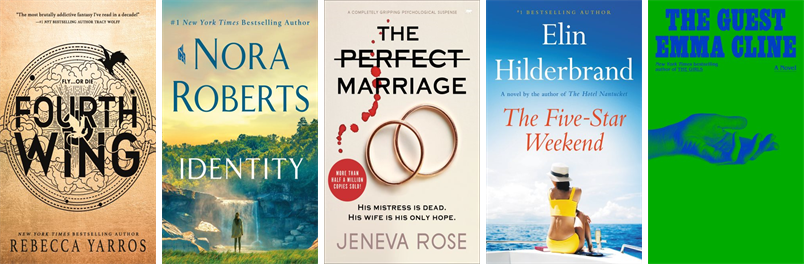 This week the Lawrence Library has 43 new books.  New items include Fourth Wing, Identity, and The Perfect Marriage. wowbrary.org/nu.aspx?p=9212…