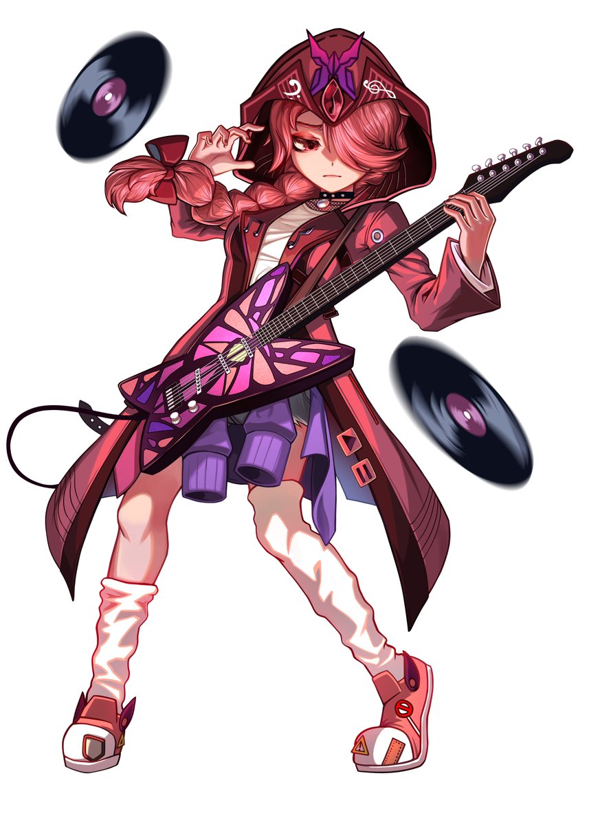 Tspchan1's tweet photo. "Rockin' Witch Era" for concept skin contest.
#OmegaStrikers #オメスト #OSSkinContest https://t.co/nwV3GM3c11