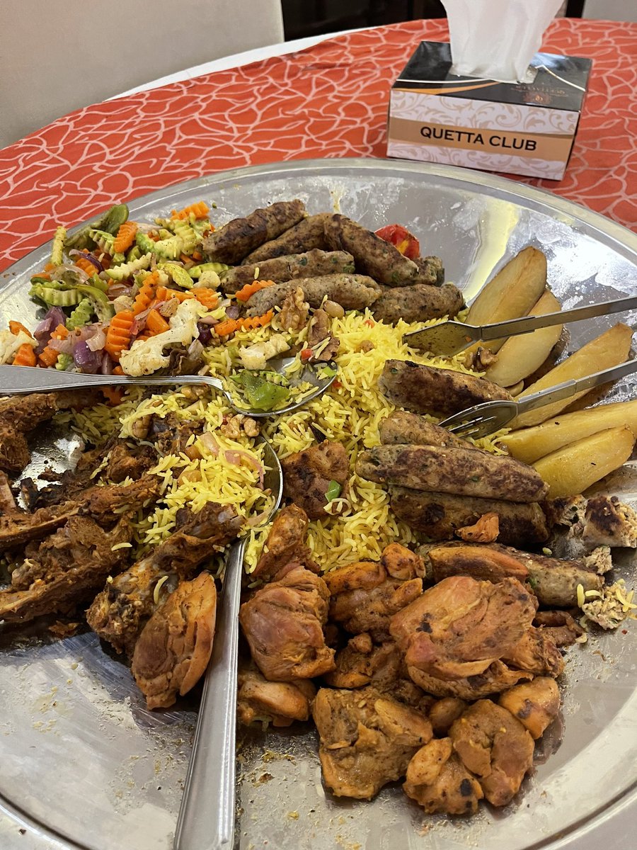 talhaatareen's tweet photo. Thanks to the management of #QuettaClub for the kind invite. The #LebaneseFoodTasting event was great. Wonderful food and even more wonderful people to meet and greet. Kudos 👍🏻👏🏻 https://t.co/ktCLf76w6l