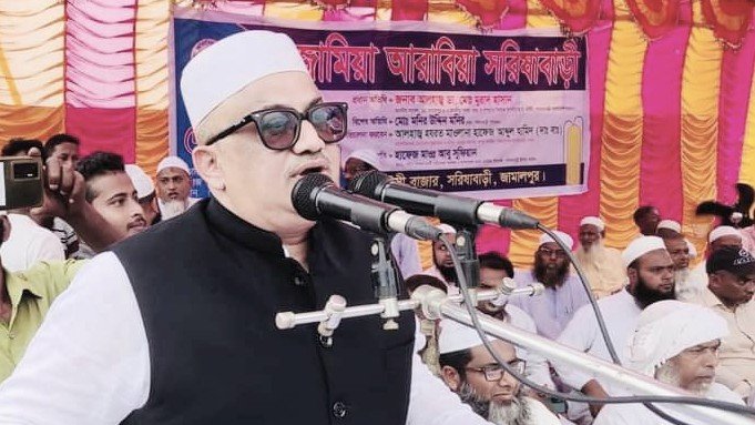 জামিয়া আরাবিয়া কওমী মাদ্রাসার ভিত্তি প্রস্তর স্থাপন করলেন মুরাদ হাসান