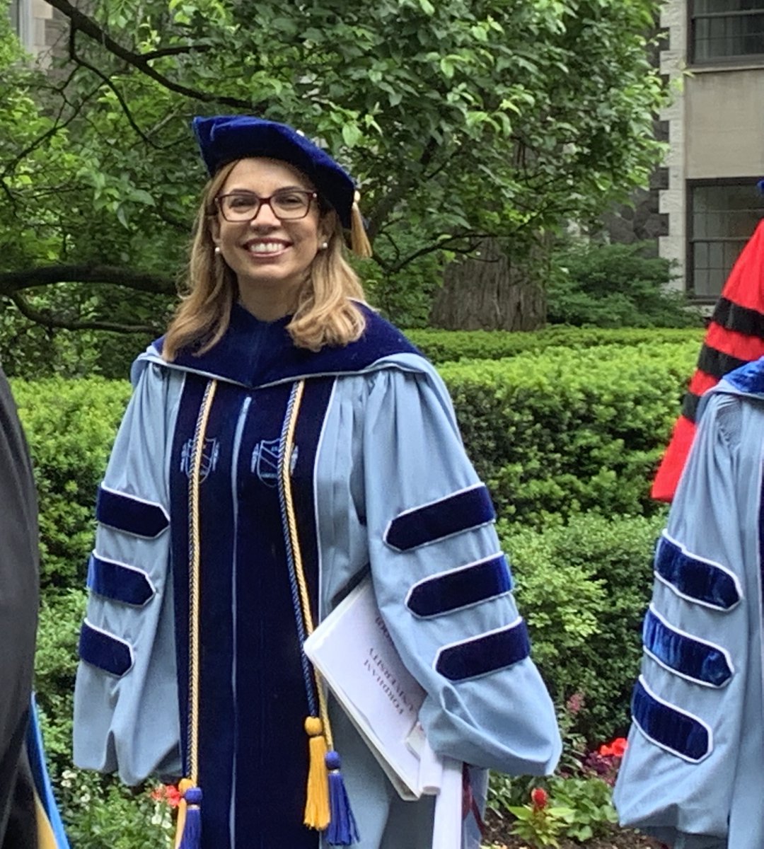 FordhamGSB's tweet image. Gabelli School of Business Dean Lerzan Aksoy was full of excitement as she joined the procession line for the 2023 @FordhamNYC Commencement ceremony this morning. It is her first Commencement as dean of the School, and she is looking forward to celebrating the Class of 2023.