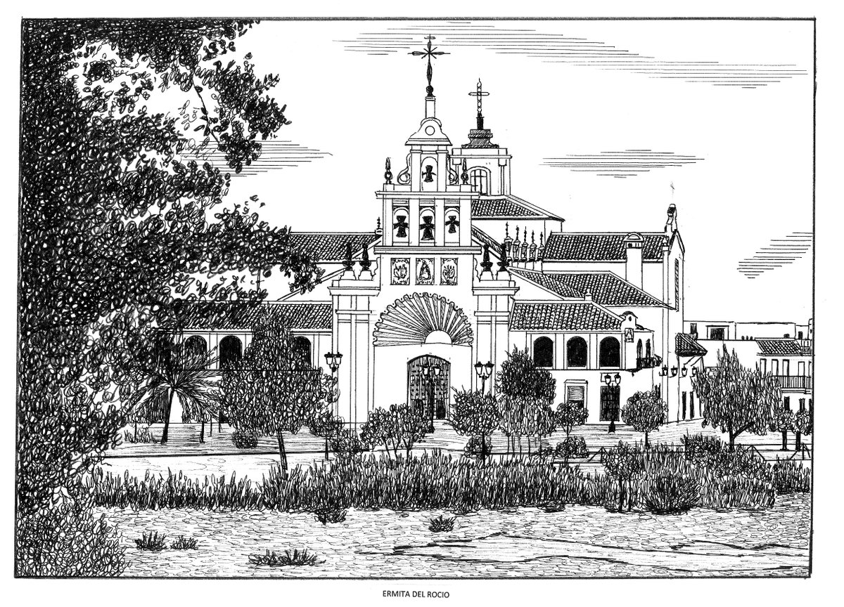 HistoriayDibujo's tweet photo. Ermita del Rocío
#Huelva #Andalucia #España #Monumento #Patrimonio #Cultura #Dibujo #Ilustracion #Historia #Spain #Monument #Monumental #Culture #Drawing #Illustration #History #Turismo #Turism #Rocio #Ermita #ErmitaDelRocio #Virgen #VirgenDelRocio
https://t.co/FyMkCpWefO https://t.co/Mu8ZiU3MdP