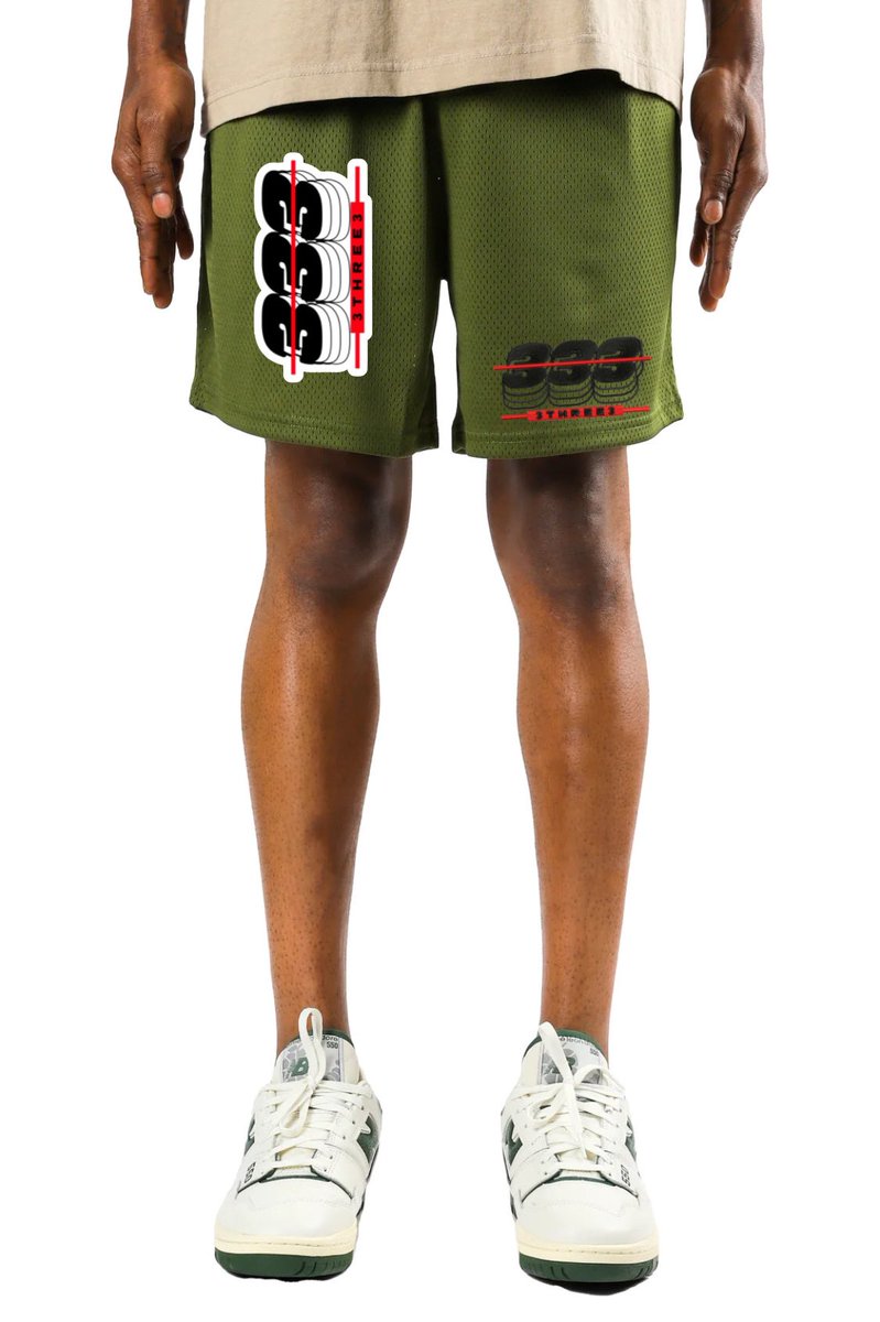 33ThreeAM's tweet image. 333 - Mesh Shorts!  (Embroidered logo) #3THREE3 @33ThreeAM 

itschiefworld.com